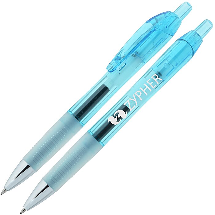Custom Bic Intensity Clic Gel Pen - Translucent