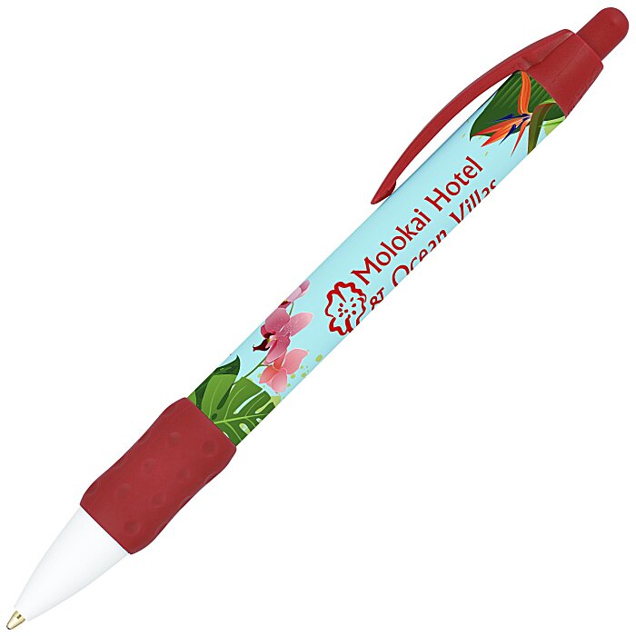 Custom Widebody Pen with Grip - Full Colour