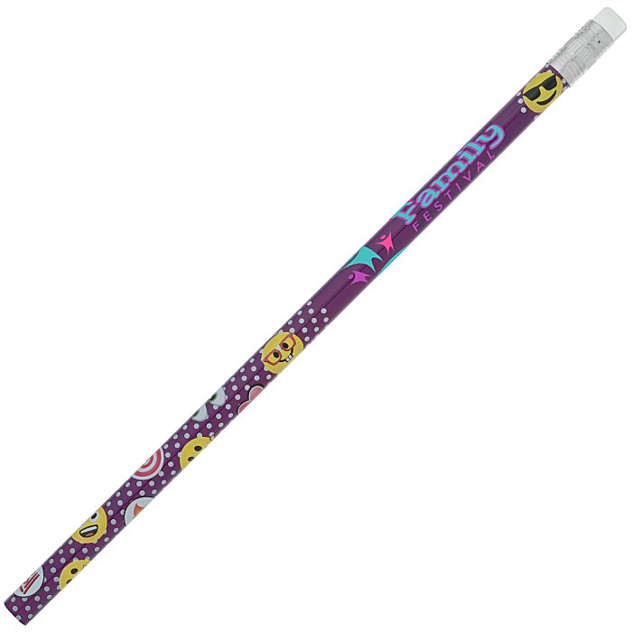 Custom Emoji Fun Pencil