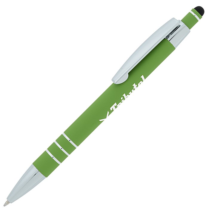 Custom Dublin Soft Touch Stylus Metal Pen