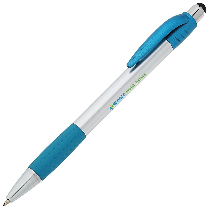 Custom Krypton Stylus Pen - Silver - Full Colour