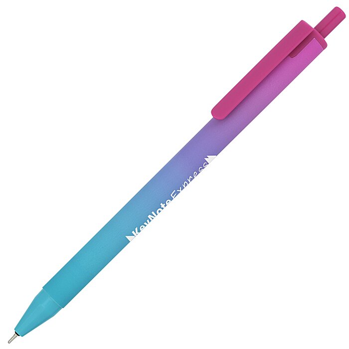 Custom Sorbeta Ombre Soft Touch Pen
