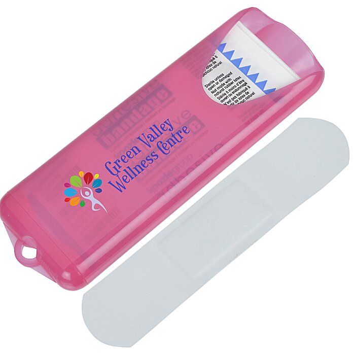 Custom Nuvo Bandage Dispenser - Clear Bandages