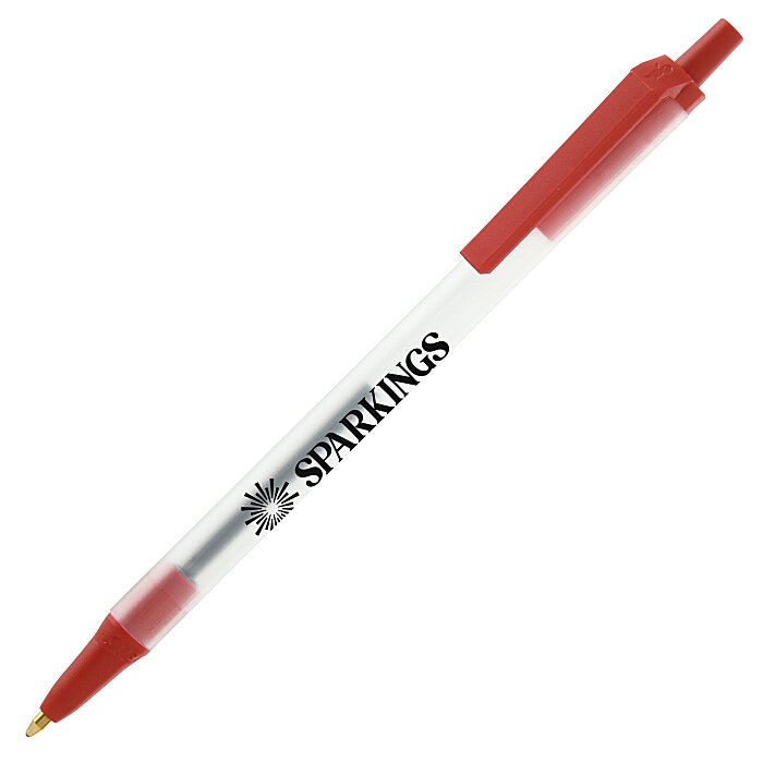 Custom Bic Clic Stic Pen - Clear