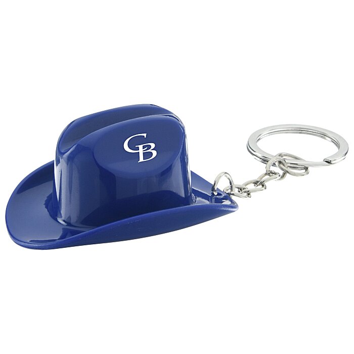 Custom Cowboy Hat Bottle Opener Keychain