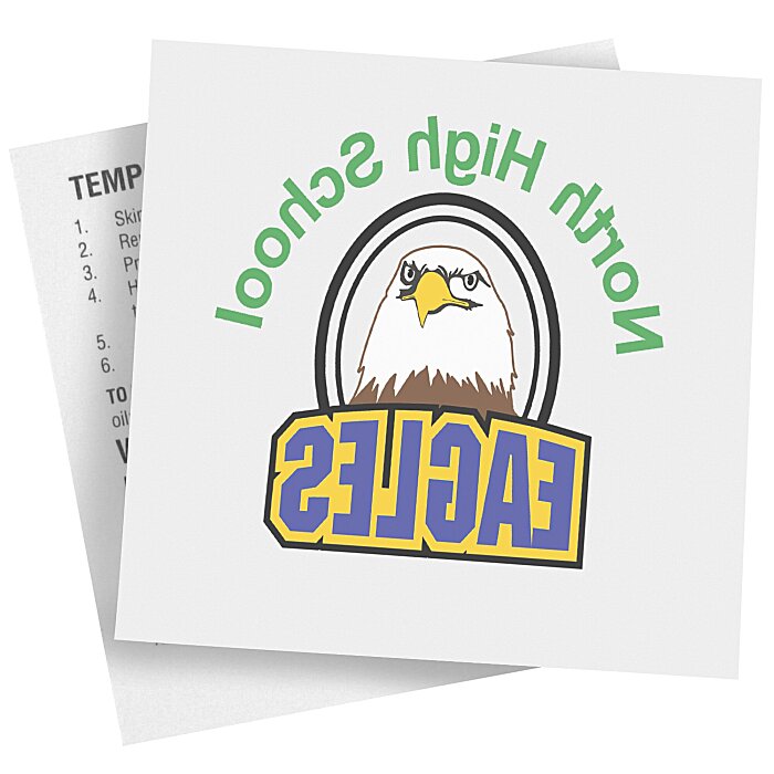 Custom Temporary Tattoo - 1 1/2 inches x 1 1/2 inches