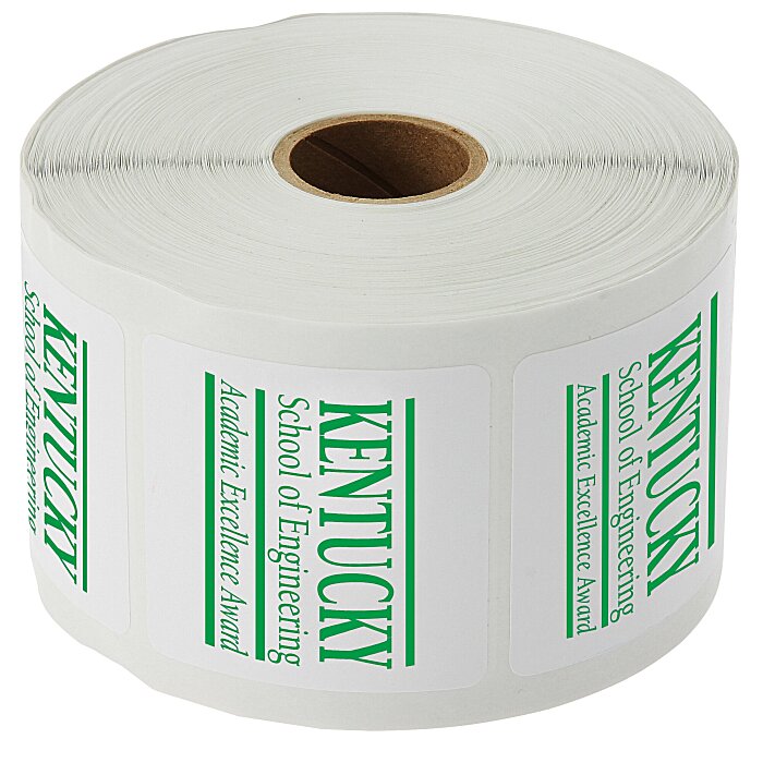 Custom Value Stickers by the Roll - Square - 2