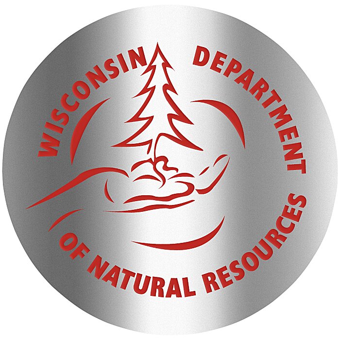 Custom Embossed Seal by the Roll - Circle - Smooth Edge - 2