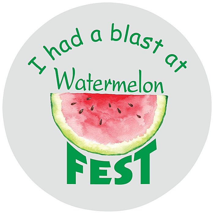 Custom Full Colour Sticker - Circle - 4-1/2