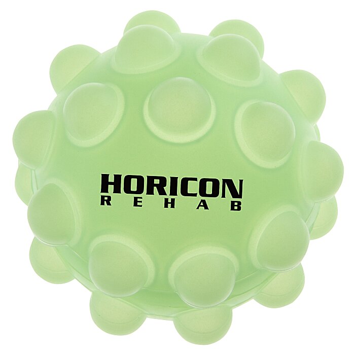 Custom Glow in the Dark Push Pop Ball