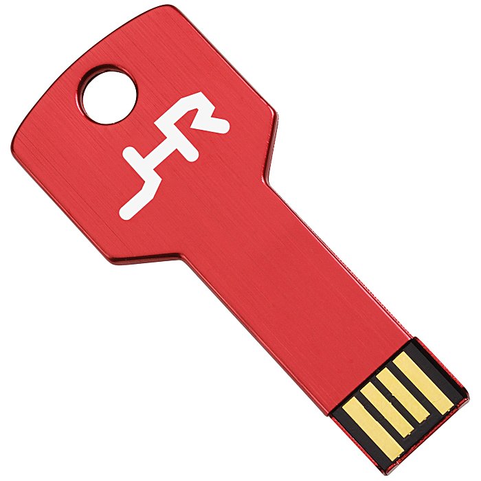 Custom Colourful Key USB Drive - 1GB