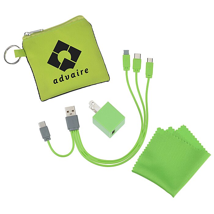 Custom Charge It Up Tech Kit with USB-C Charging Cable
