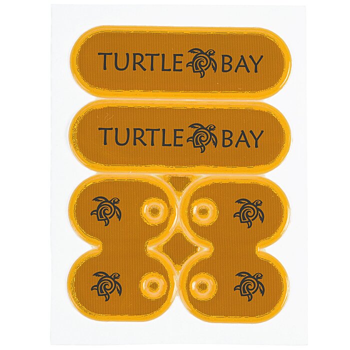 Custom Reflective Tag-Stix Shoe Stickers