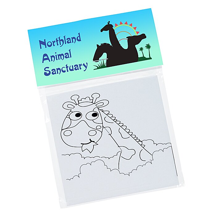 Custom Kid's Travel Paint Set - Animal