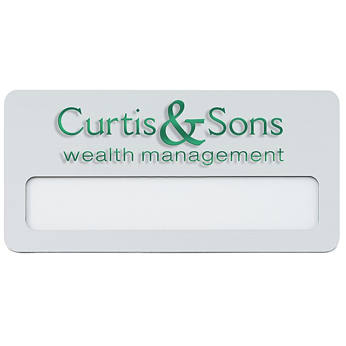 Custom Atlanta Vogue Name Badge - 1-1/2