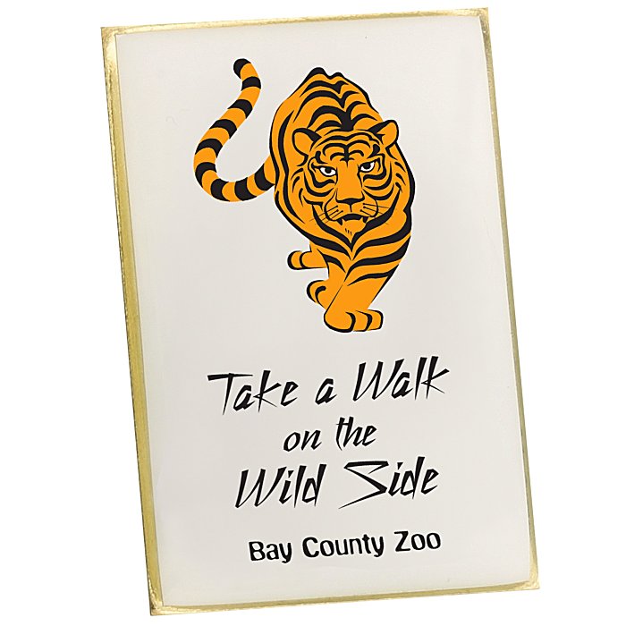 Custom Lapel Pin - Rectangle