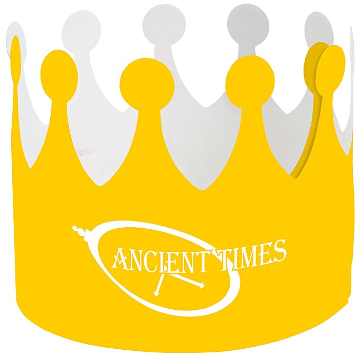 Custom Paper Crown