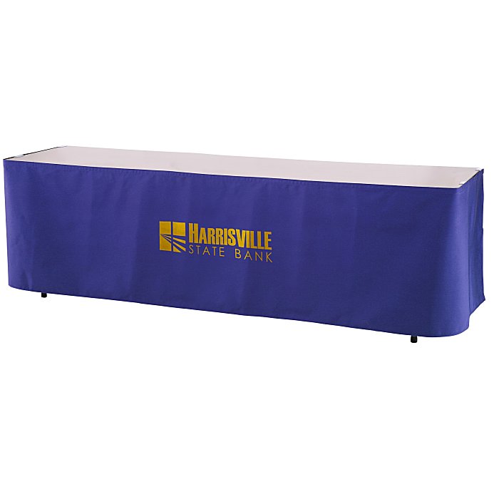 Custom Hemmed Table Skirt - 8'