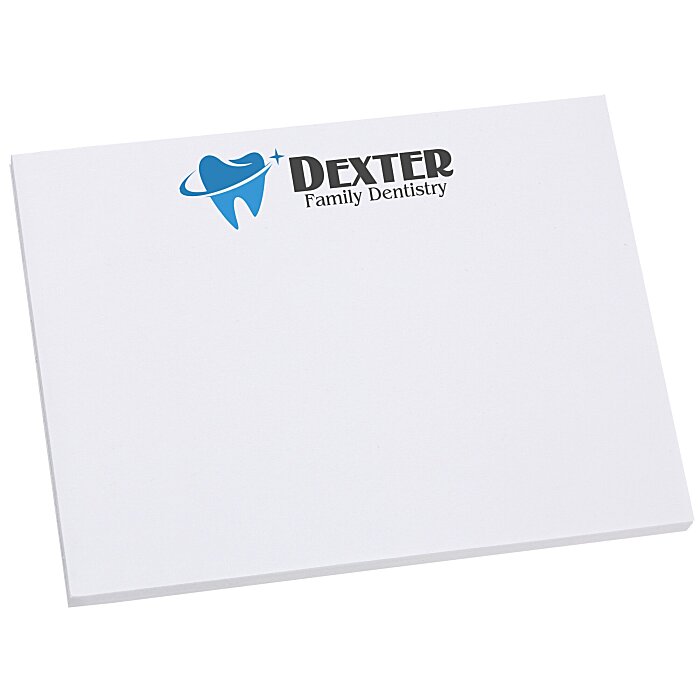 Custom TaskRight Sticky Pad - 3 inches x 4 inches - 50 Sheet