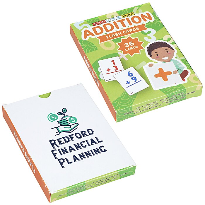 Custom Flash Cards - Addition